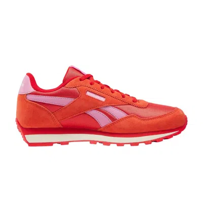 Pre-owned Reebok Classic Az Big Kid 'sport Red Playful Pink Chalk' | Kid's Size 5.5