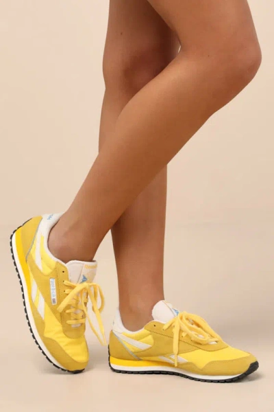 Reebok Classic Az Golden Haze And Chalk Lace-up Sneakers