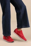 Reebok Classic Az Red And White Lace-up Sneakers