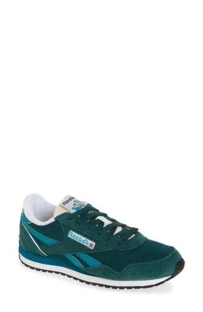 Reebok Classic Az Sneaker In Green Teal White
