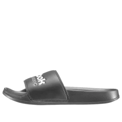 Reebok Classic Black Slippers