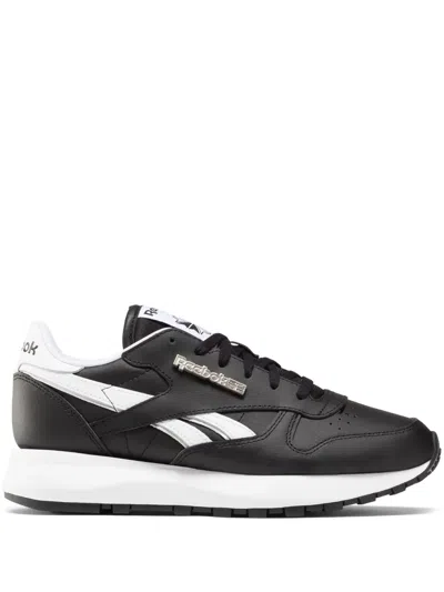 Reebok Classic Faux-leather Sneakers In Black
