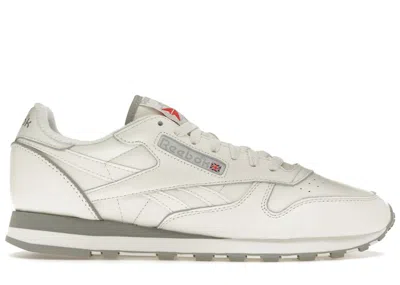 Pre-owned Reebok Classic Leather 1983 Vintage Sneakers In Chalk/vector Red