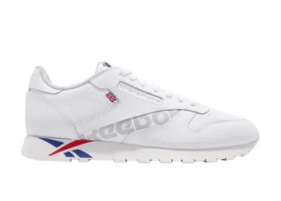 Pre-owned Reebok Classic Leather Alte (women's) Sneakers In White/red/blue In Multi