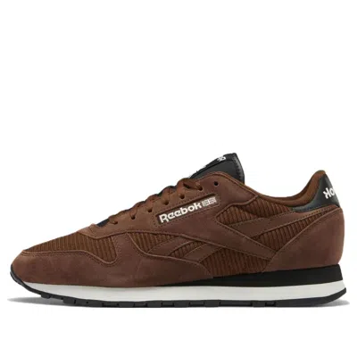 Reebok Classic Leather 'brush Brown' In Multi