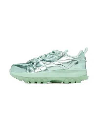 Reebok Kids' Classic Leather "cardi B" Sneakers In Green