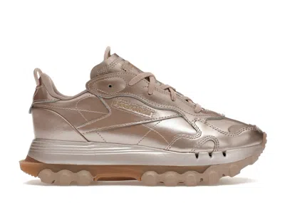 Pre-owned Reebok Classic Leather Cardi B (women's) Sneakers In Rose Gold/champagne