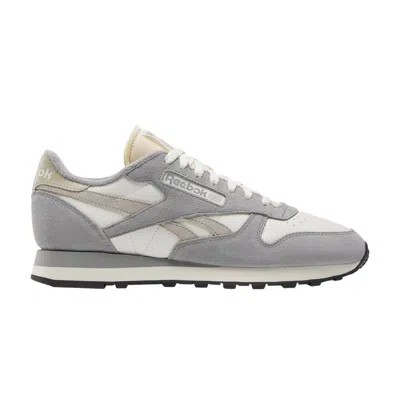 Pre-owned Reebok Classic Leather 'chalk Moonstone' | Grey | Men's Size 7.5