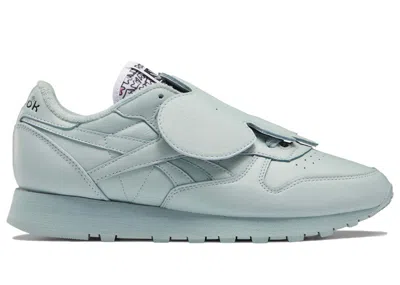 Pre-owned Reebok Classic Leather Eames Elephant Sneakers In Seaside Grey/core Black