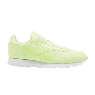 Pre-owned Reebok Classic Leather 'electric Flash' In Green