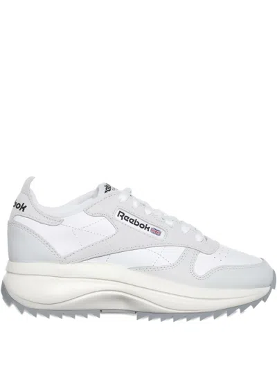 Reebok Classic Leather "footwear White/cold Grey" Sneakers In Gray