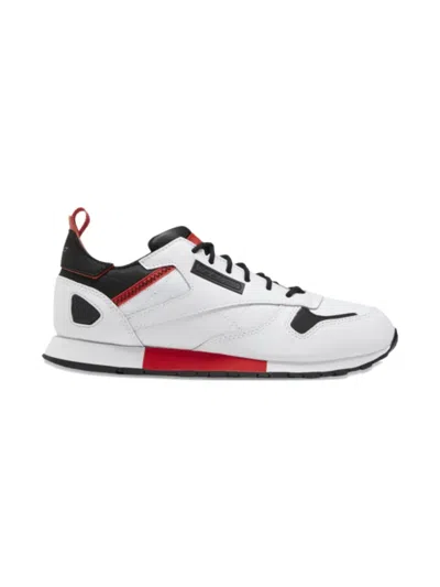 Reebok Kids' Classic Leather Gs Panelled Sneakers In Animal Print