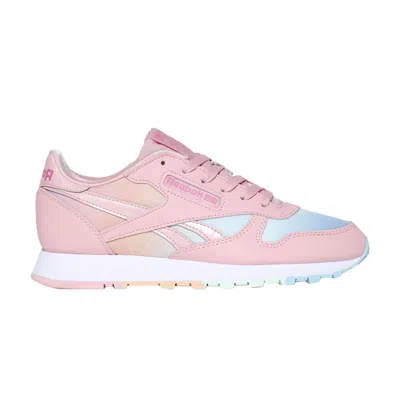 Pre-owned Reebok Classic Leather J 'pink Gradient' | Kid's Size 6.5