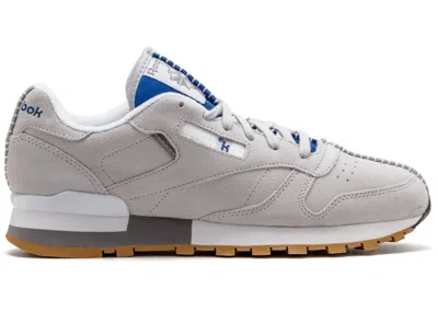 Pre-owned Reebok Classic Leather Kendrick Lamar Deconstructed Sneakers In Sgrey/royal/red In Multi