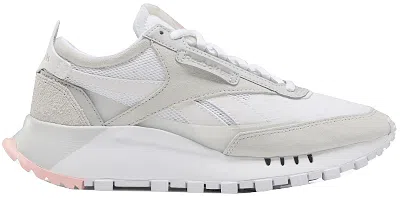 Pre-owned Reebok Classic Leather Legacy Grey (women's) Sneakers In White/true Grey 1/pure Grey 2