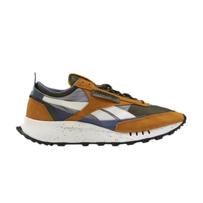 Pre-owned Reebok Classic Leather Legacy 'splatter Paint - Rich Ochre' In Brown