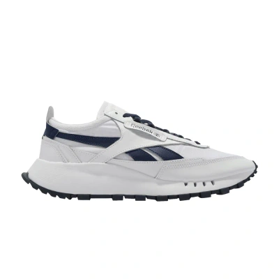 Pre-owned Reebok Classic Leather Legacy 'white Vector Navy'
