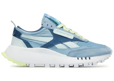 Pre-owned Reebok Classic Leather Legacy (women's) Sneakers In Chalk Blue/brave Blue/white