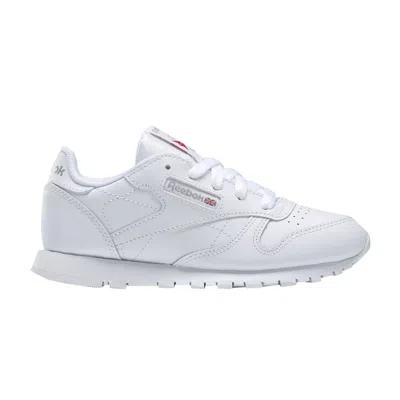 Pre-owned Reebok Classic Leather Little Kid 'triple White' | Kid's Size 2.5