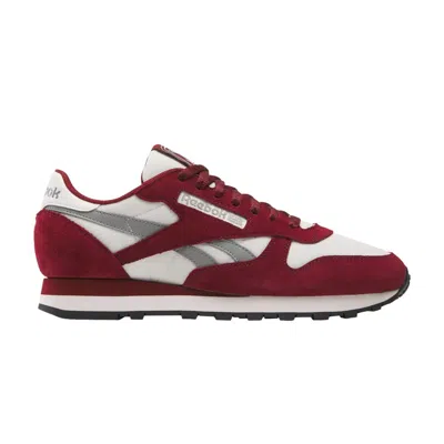 Pre-owned Reebok Classic Leather 'rich Maroon' | Red | Men's Size 8