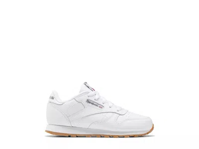 Reebok Classic Leather Sneaker Kids' In White