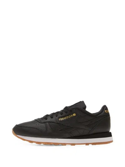 Reebok Classic Leather Sneakers In Black