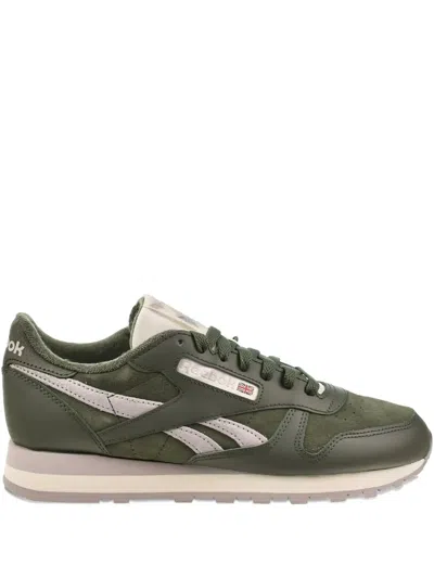 Reebok Classic Leather Sneakers In Green