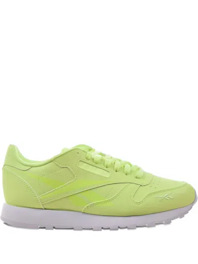 Reebok Classic Leather Sneakers In Green