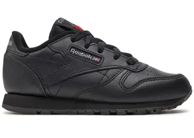 Pre-owned Reebok Classic Leather Sneakers In Core Black