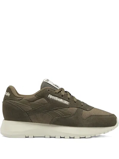 Reebok Classic Leather Sp "brown" Sneakers In Green