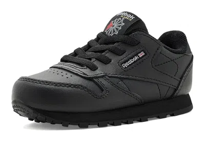 Reebok Classic Leather (toddler) Kid's Shoes Black/black/black: 5.5 Toddler M
