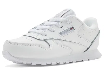 Reebok Classic Leather (toddler) Kid's Shoes White/white/white: 4.5 Toddler M