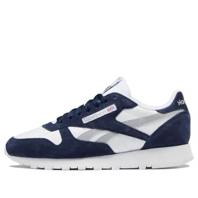 Reebok Mens  Classic Leather In Grey/white/green