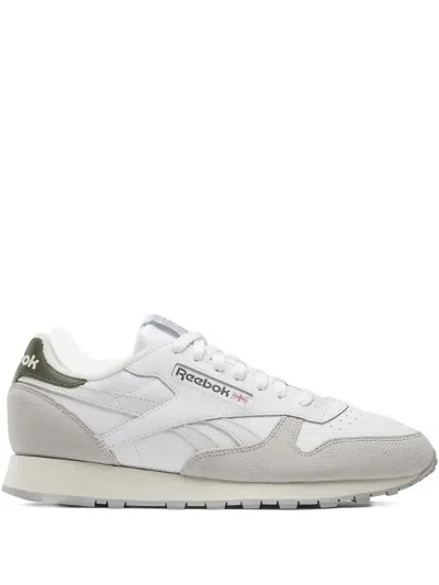 Reebok Classic Leather "white" Sneakers In Neutral