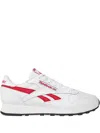 Reebok Classic Leather "white Vector Red" Sneakers In White