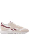 Reebok Classic Leather "white/red" Sneakers In Neutral