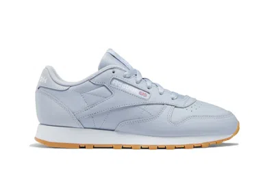 Pre-owned Reebok Classic Leather (women's) Sneakers In Cold Grey 2/ftwr White
