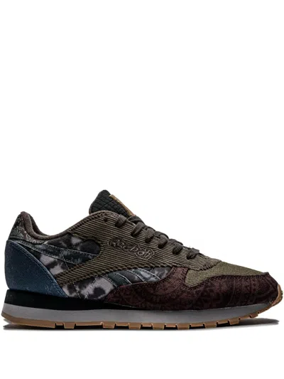 REEBOK CLASSIC "LUSH EARTH/SMOKY INDIGO" SNEAKERS