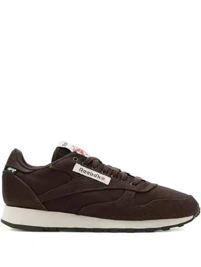 Reebok Classic "maroon" Sneakers In Brown