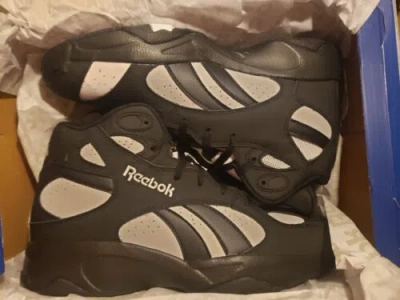 Pre-owned Reebok Classic Men Atr Above The Rim Pump Vertical Black Size 13