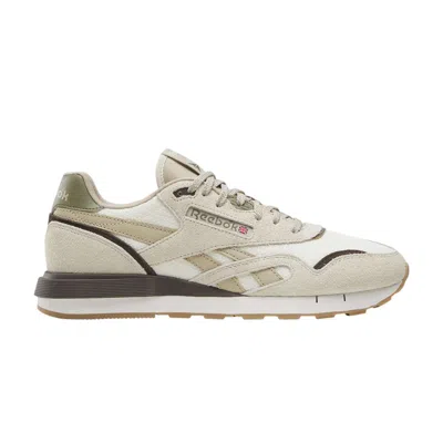 Pre-owned Reebok Classic Nylon 89 'linen Chalk' | Brown | Men's Size 10