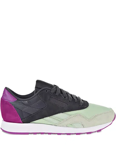 Reebok Classic Nylon Cb "sage/coal" Sneakers In Multi