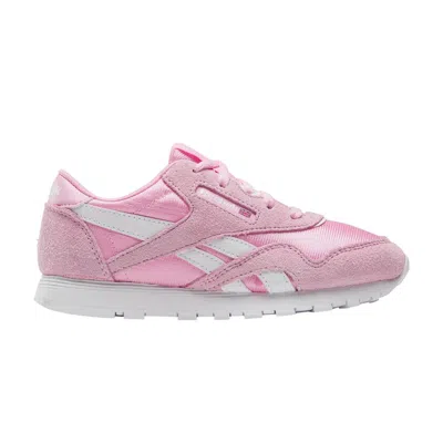Pre-owned Reebok Classic Nylon Little Kid 'astro Rose' | Pink | Kid's Size 13