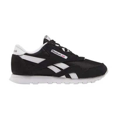 Pre-owned Reebok Classic Nylon Little Kid 'black/black/white' | Kid's Size 1