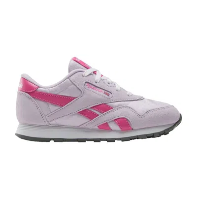 Pre-owned Reebok Classic Nylon Little Kid 'digital Gleam True Pink' | Purple | Kid's Size 1.5
