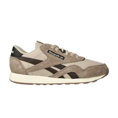 Pre-owned Reebok Classic Nylon 'modern Beige Dark Brown' | Men's Size 10.5
