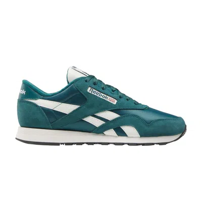 Pre-owned Reebok Classic Nylon 'retro Teal/retro Teal/chalk' | Green | Men's Size 5.5