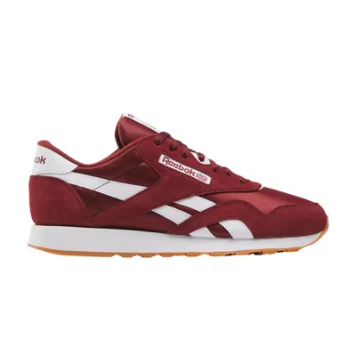 Pre-owned Reebok Classic Nylon 'rich Maroon' | Red | Men's Size 13