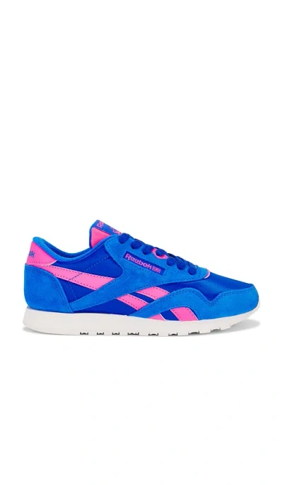 Reebok Classic Nylon Sneaker In Multi