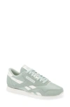 Reebok Classic Nylon Sneaker In Green